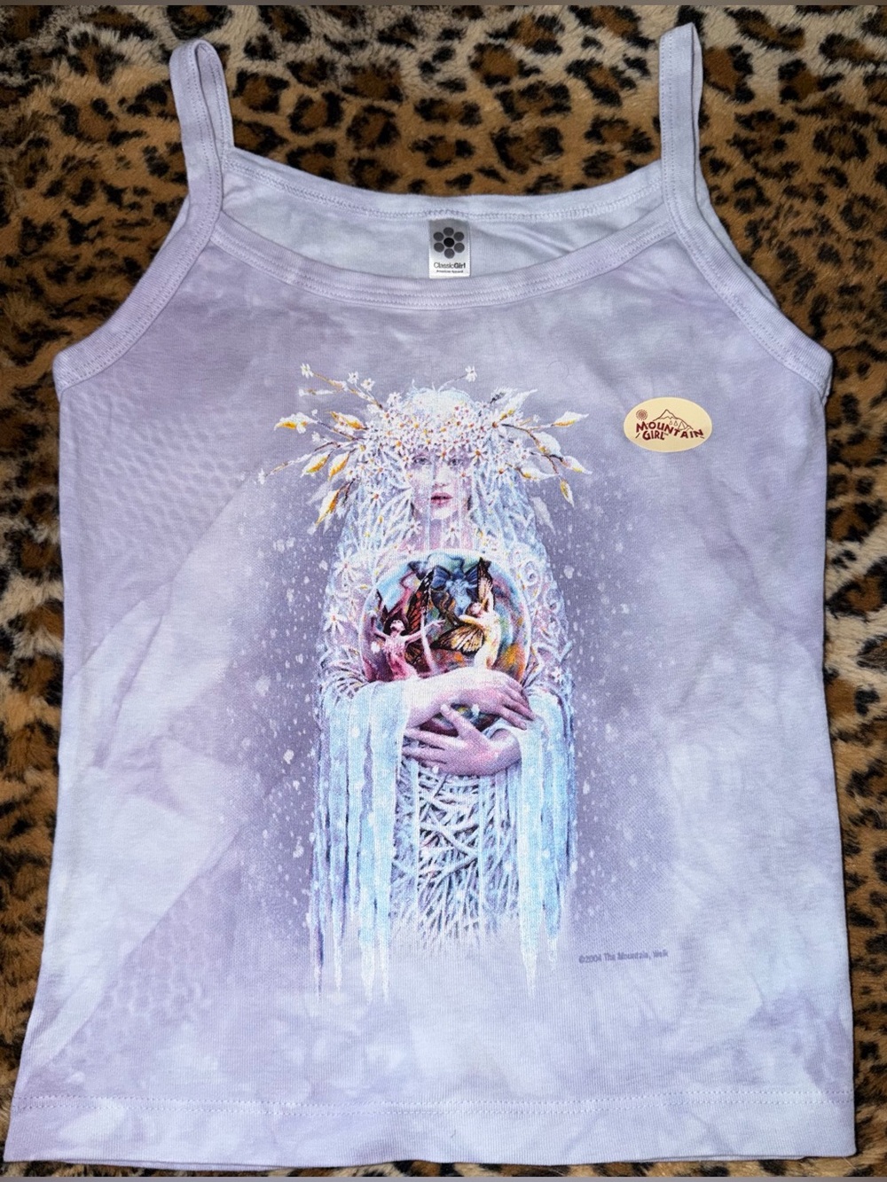 Vintage ClassicGirl x The Mountain Winter Fairy Tank Top Size Medium